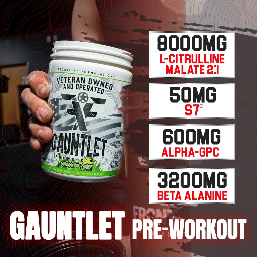 Frontline Formulations Gauntlet flavor Mangolorian splash captures vibrant color and appealing taste during routines.