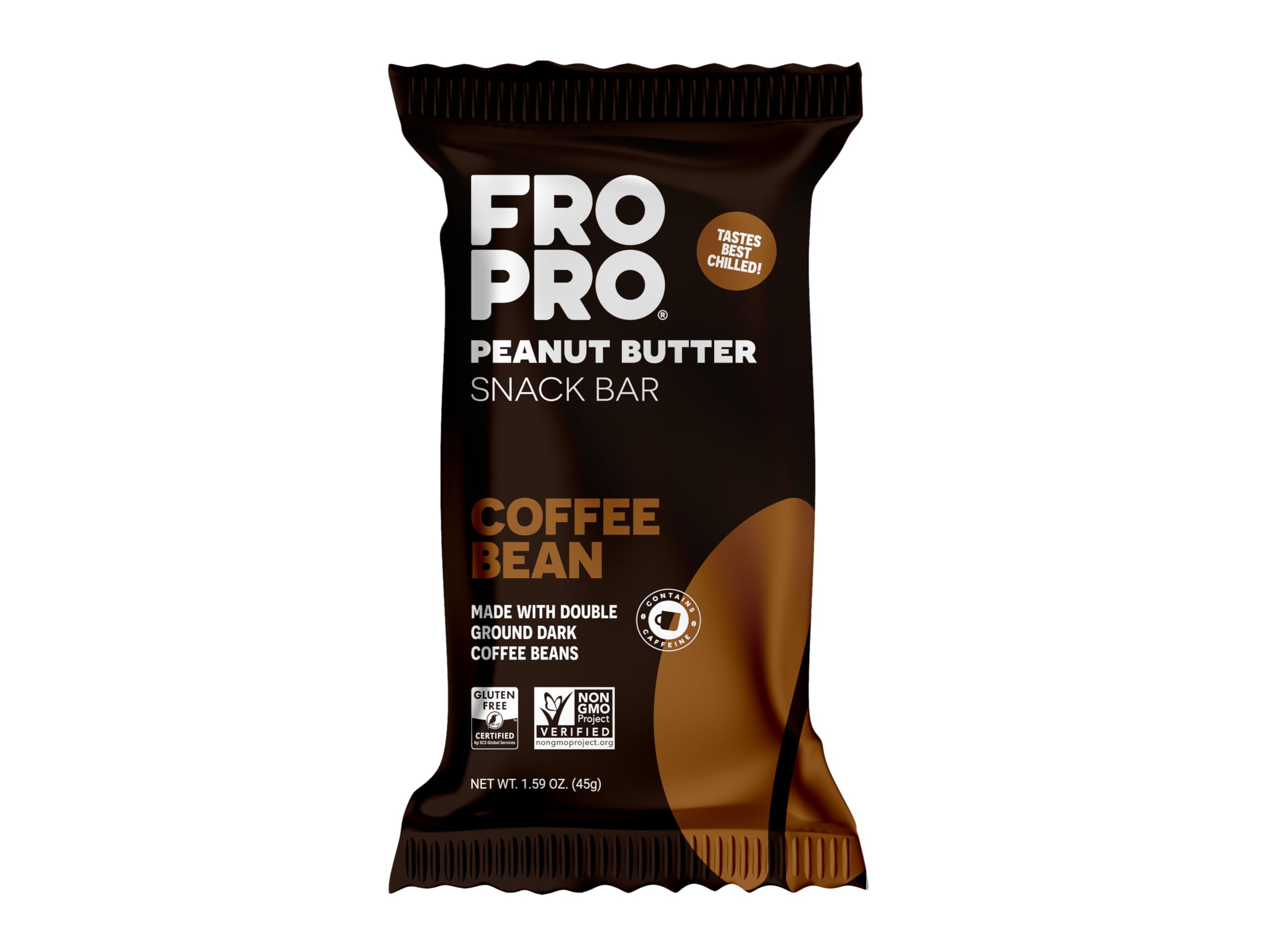 FROPRO coffee-bar-front shows a portable protein boost for busy mornings