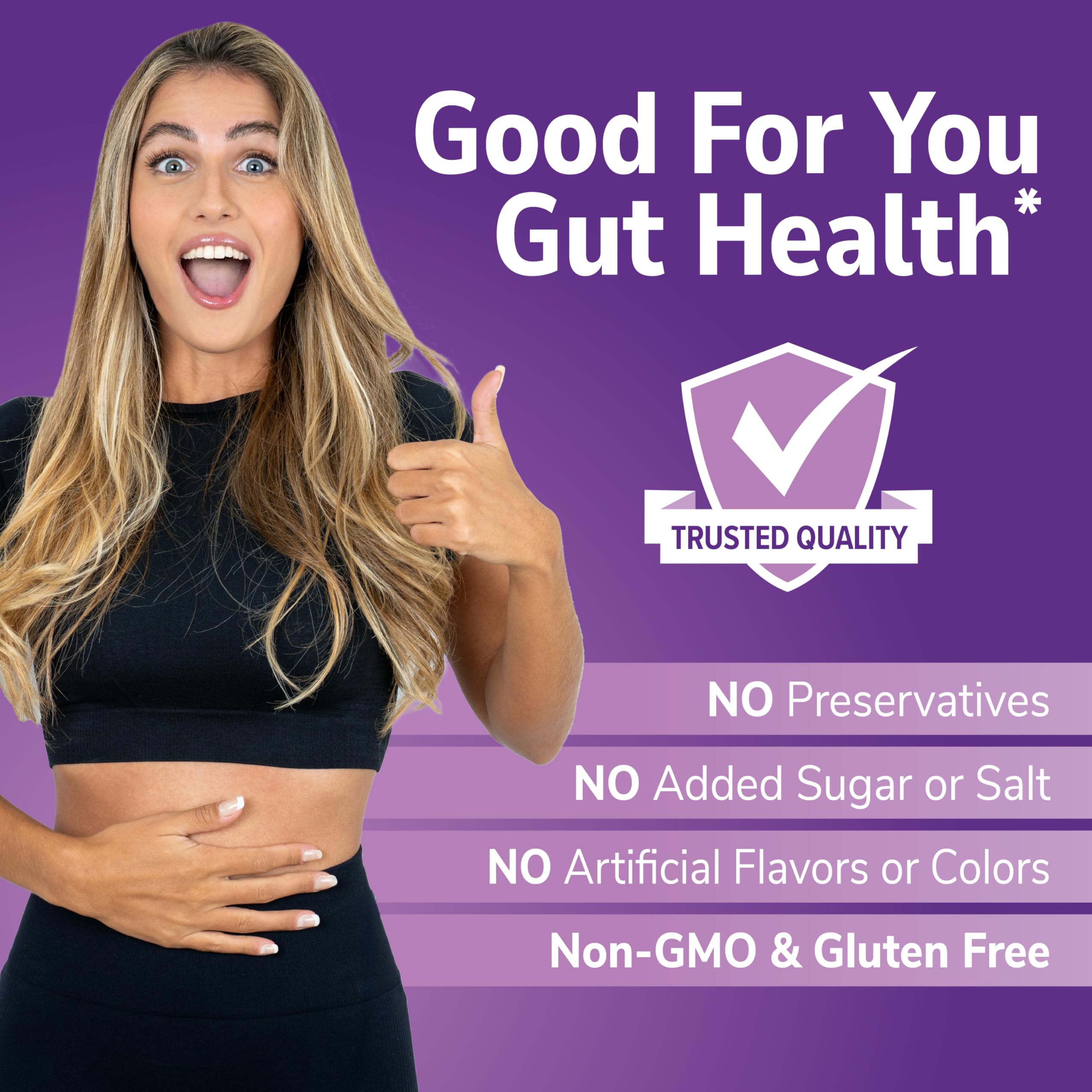 Fructooligosaccharide (FOS) prebiotic graphic