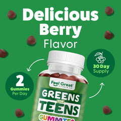 Gelatin-free, fruit-pectin gummies for teens