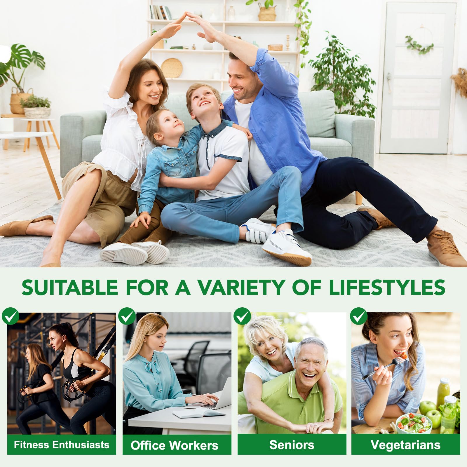 Concept image of energy, metabolism and immune support