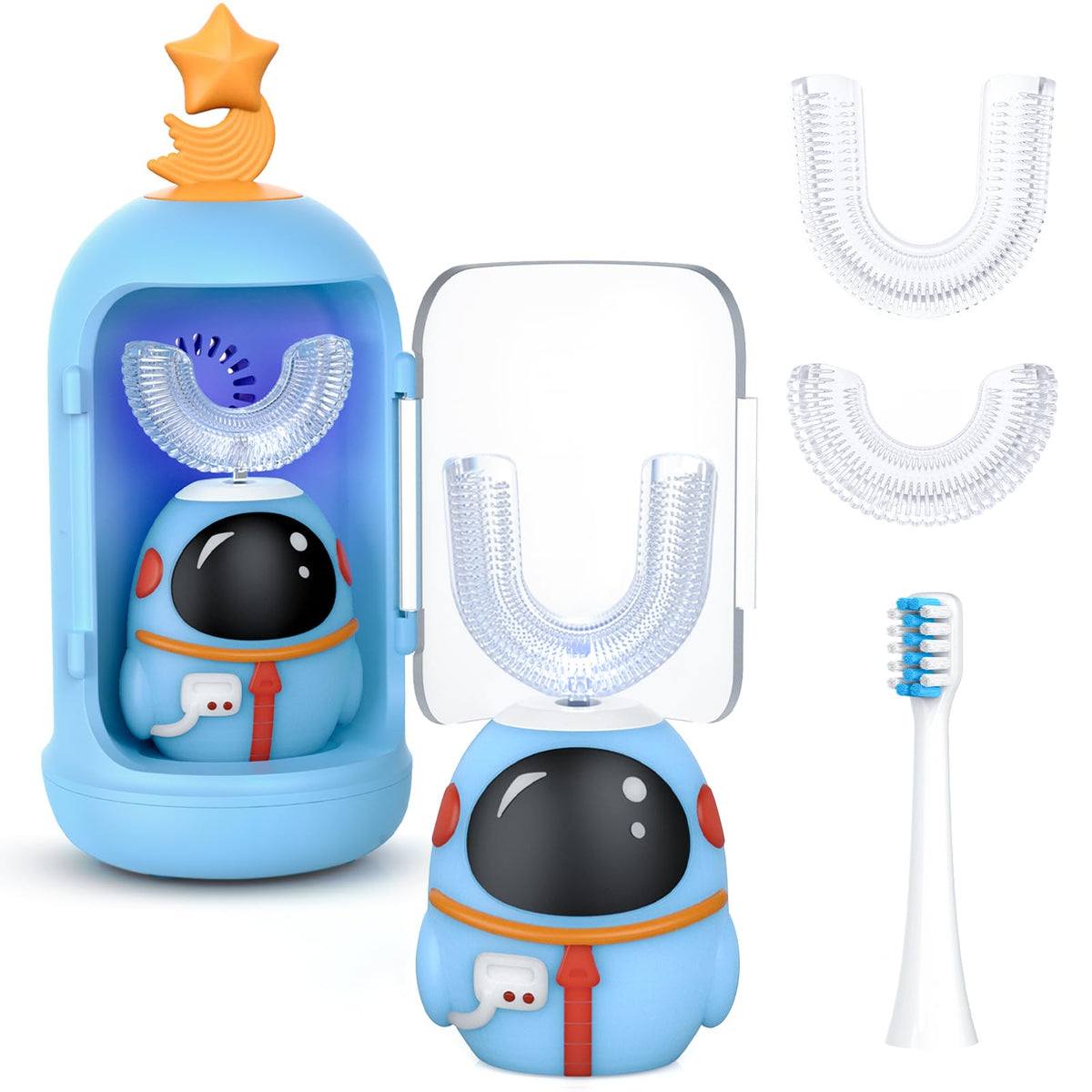 Hero image of FTOYIN Kids U-Shaped Electric Toothbrush