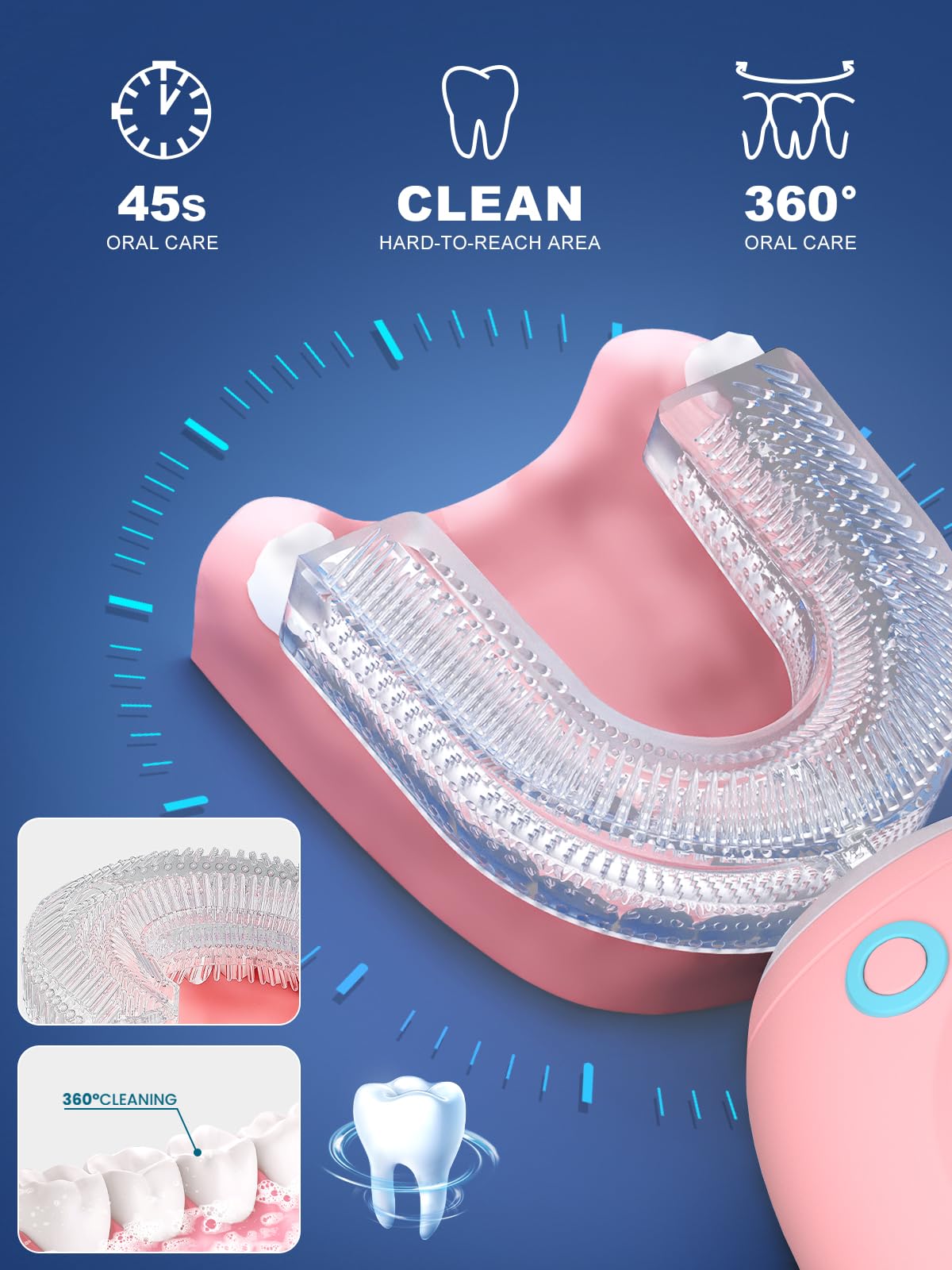 IPX7 waterproof seal and durable silicone body