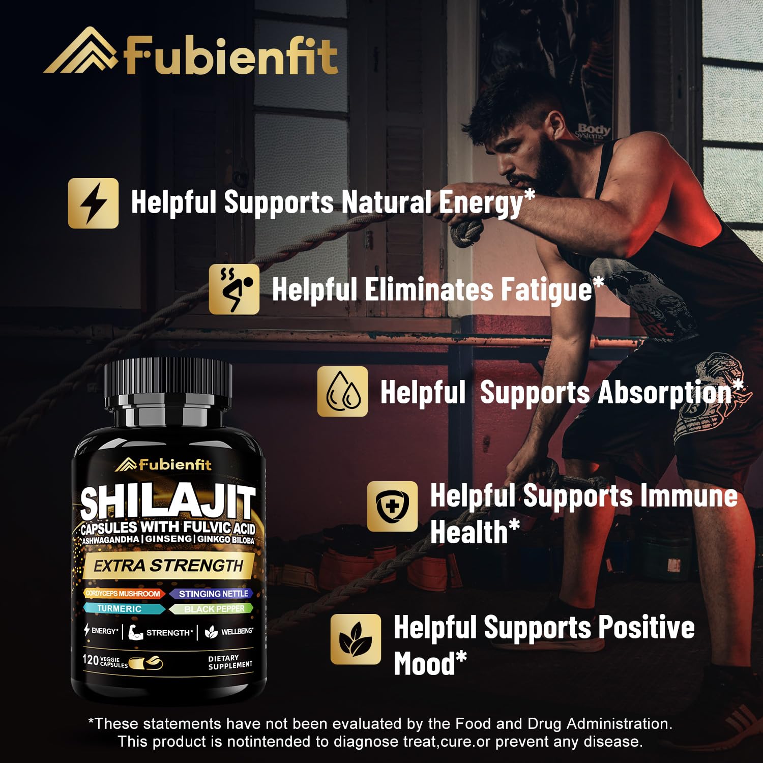 Nutritional details of Fubienfit Shilajit Capsules