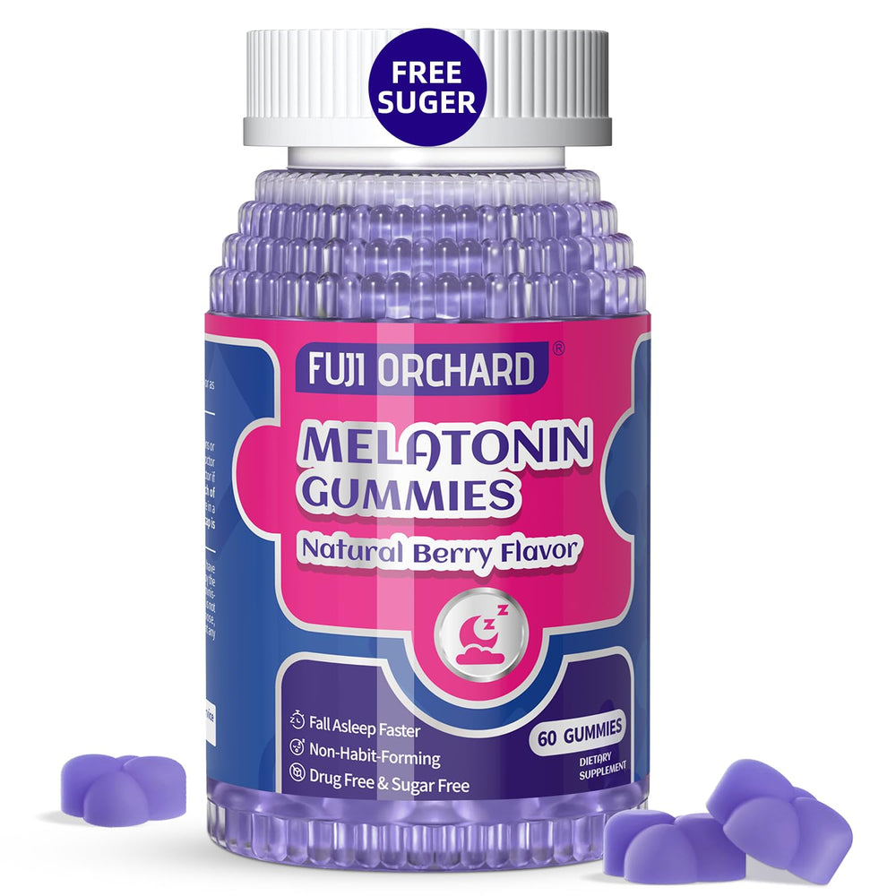 FUJI ORCHARD Melatonin Gummies 60-count packaging