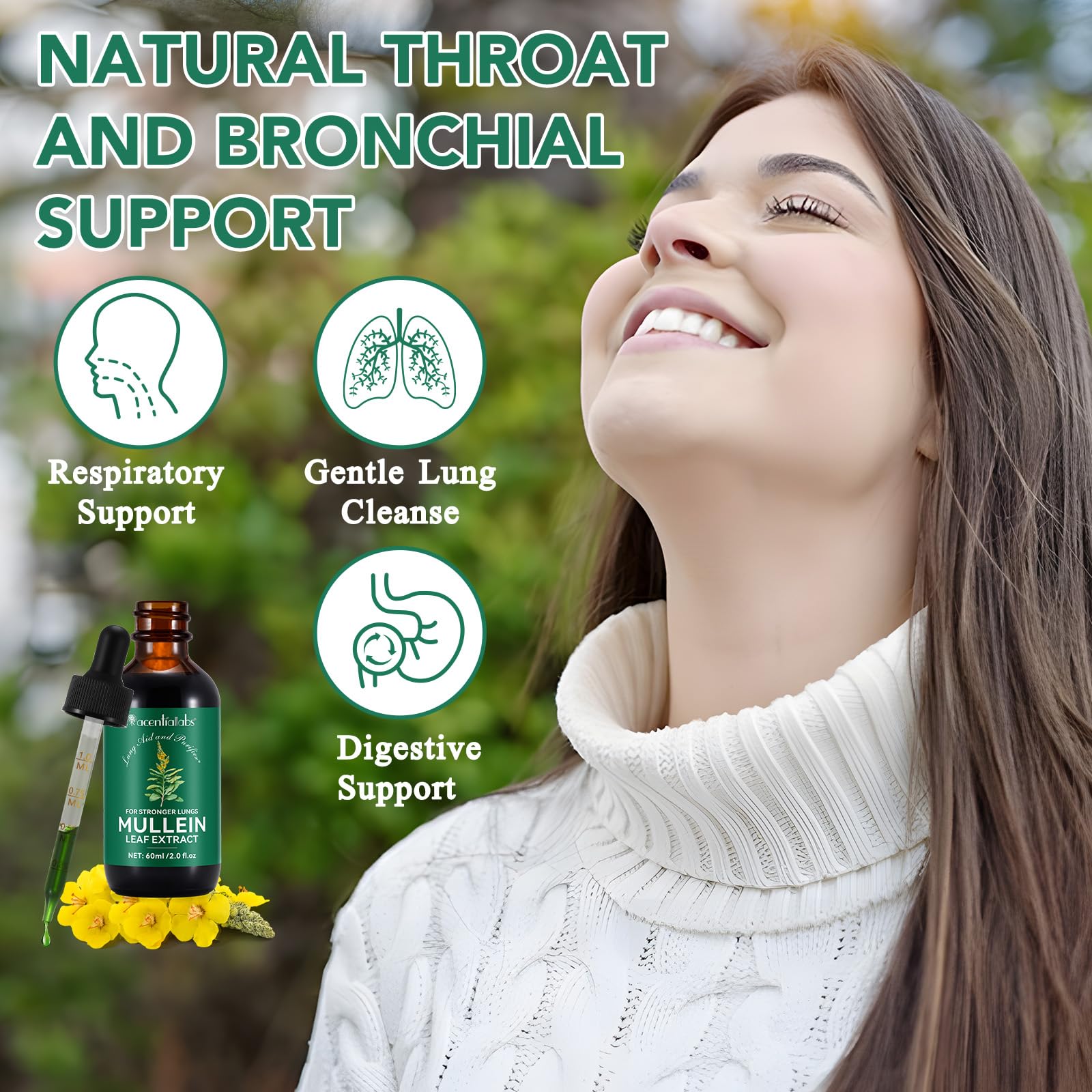 2 fl oz FUKEVY Mullein Drops bottle with label