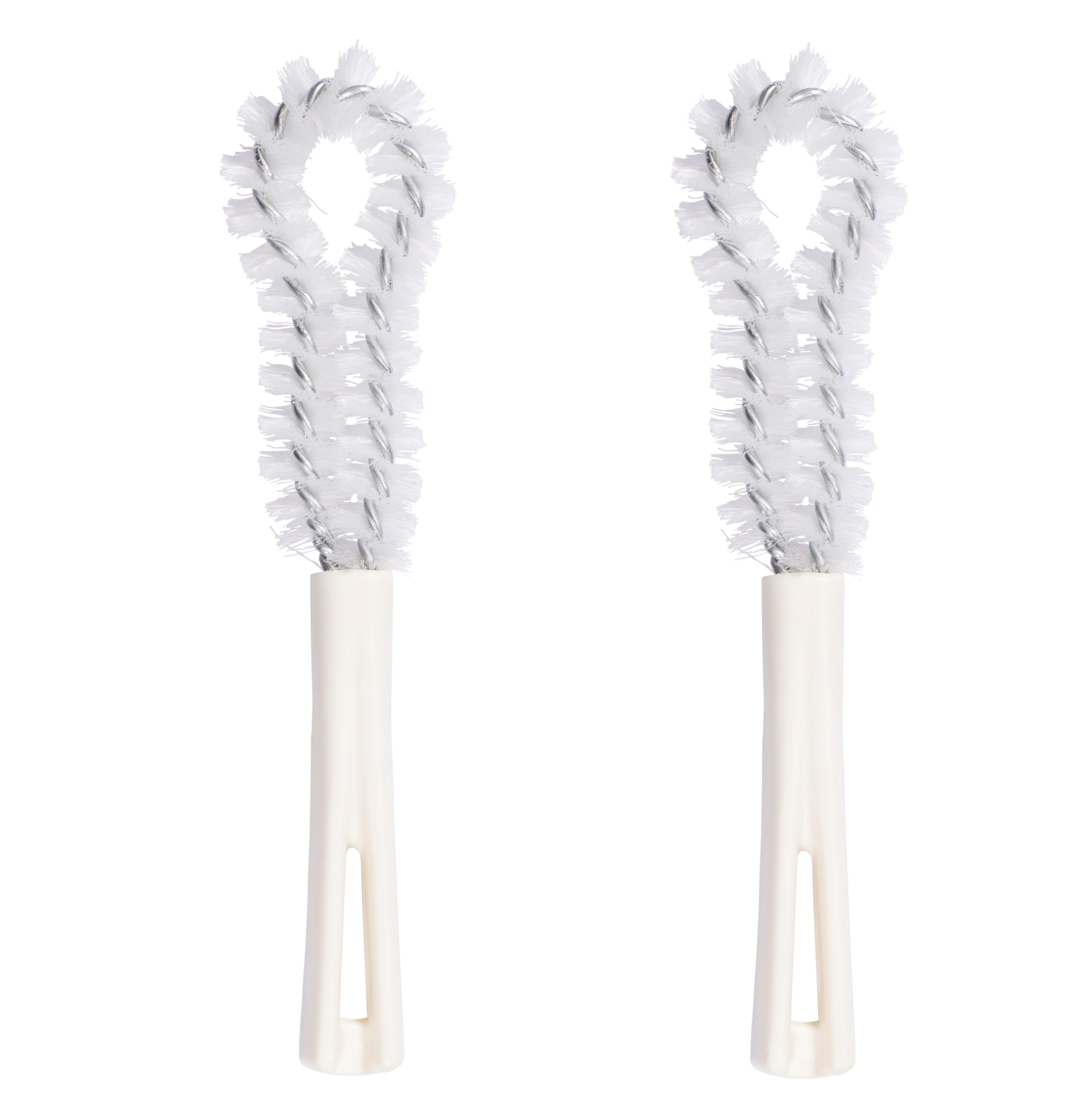 Fuller Brush Dental Plate Brush head close-up with rust resistant wire bristles