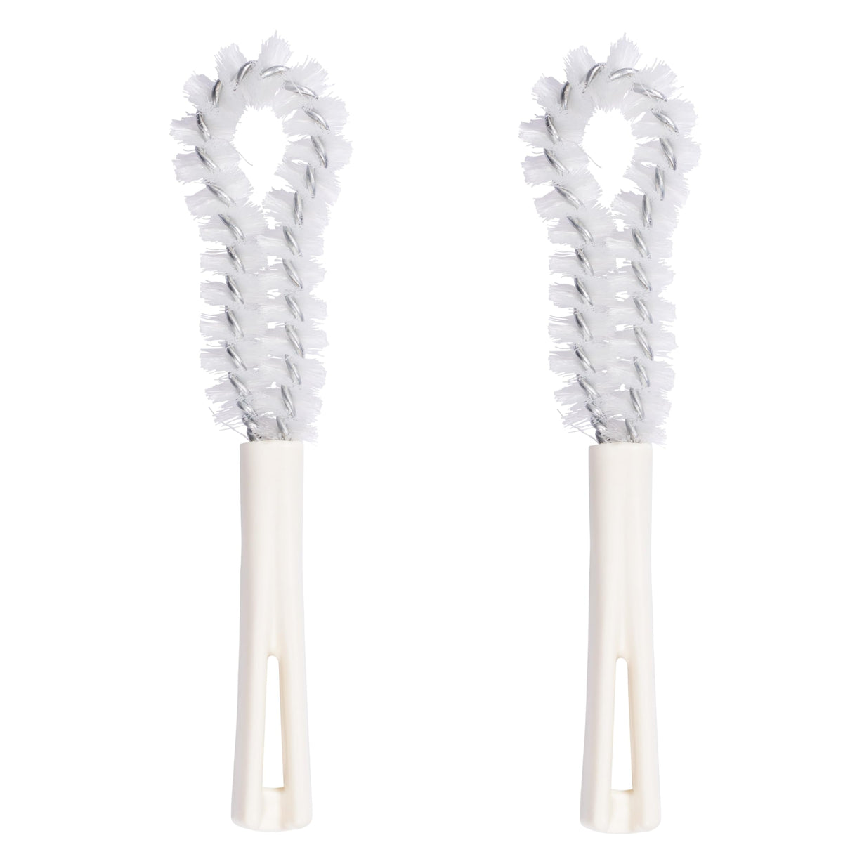 Fuller Brush Dental Plate Brush head close-up with rust resistant wire bristles