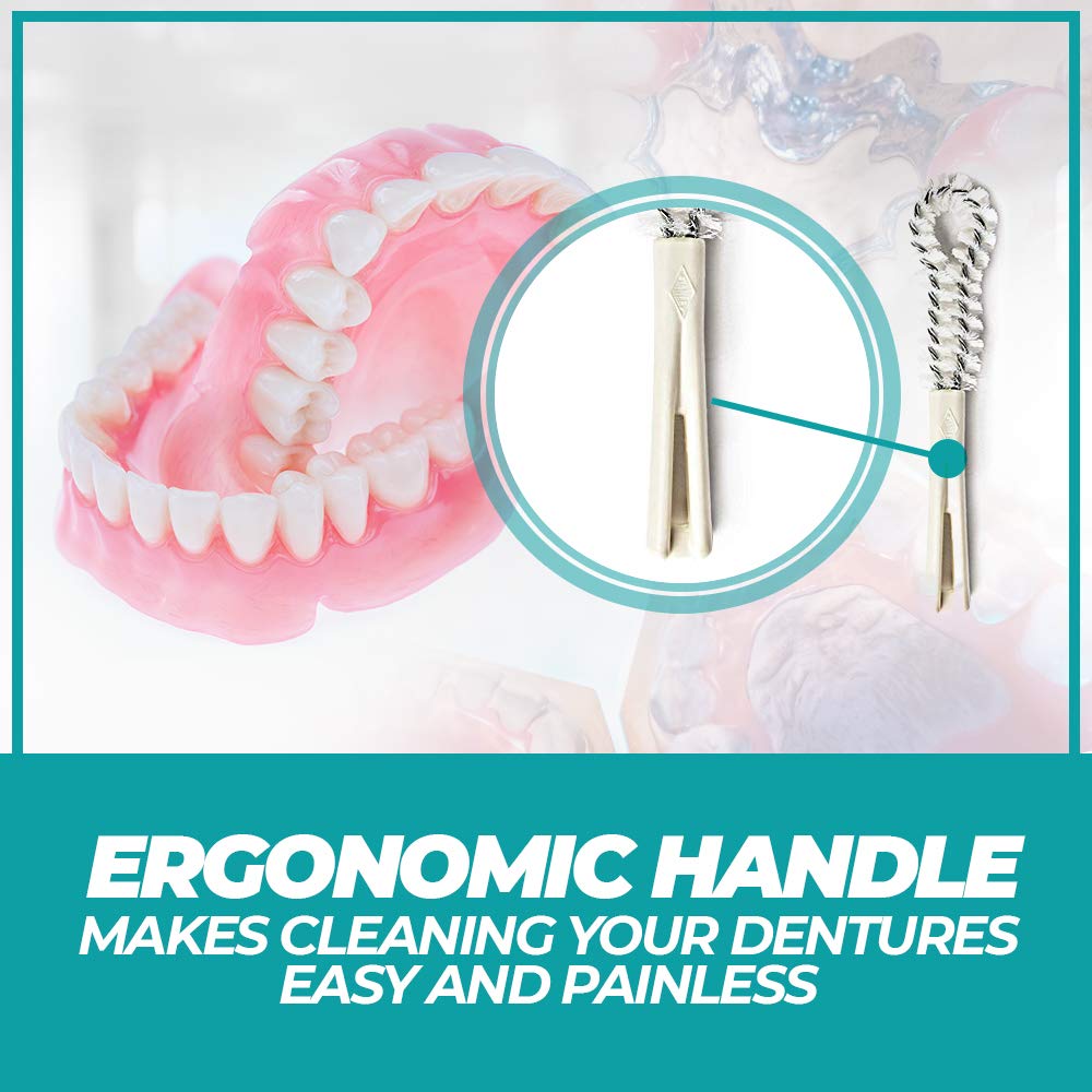 Pack of 2 Fuller Brush Dental Plate Brushes in packaging