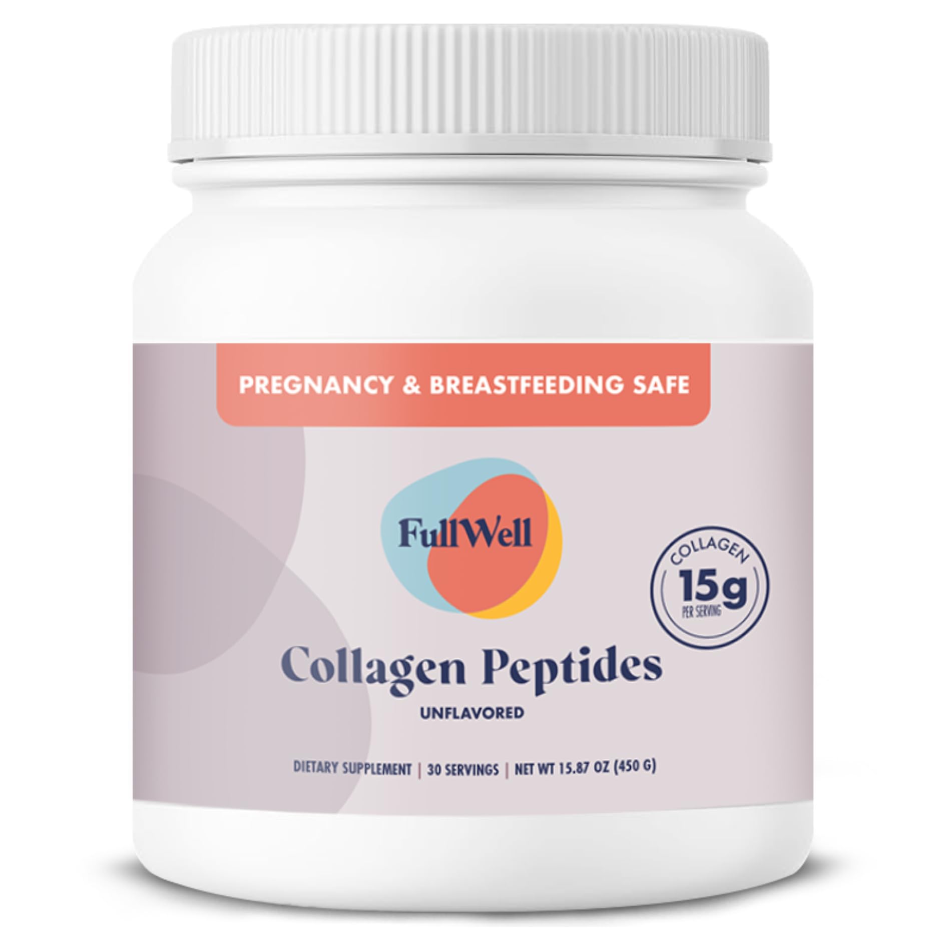 FullWell Hydrolyzed Collagen Peptides 30 Servings Unflavored