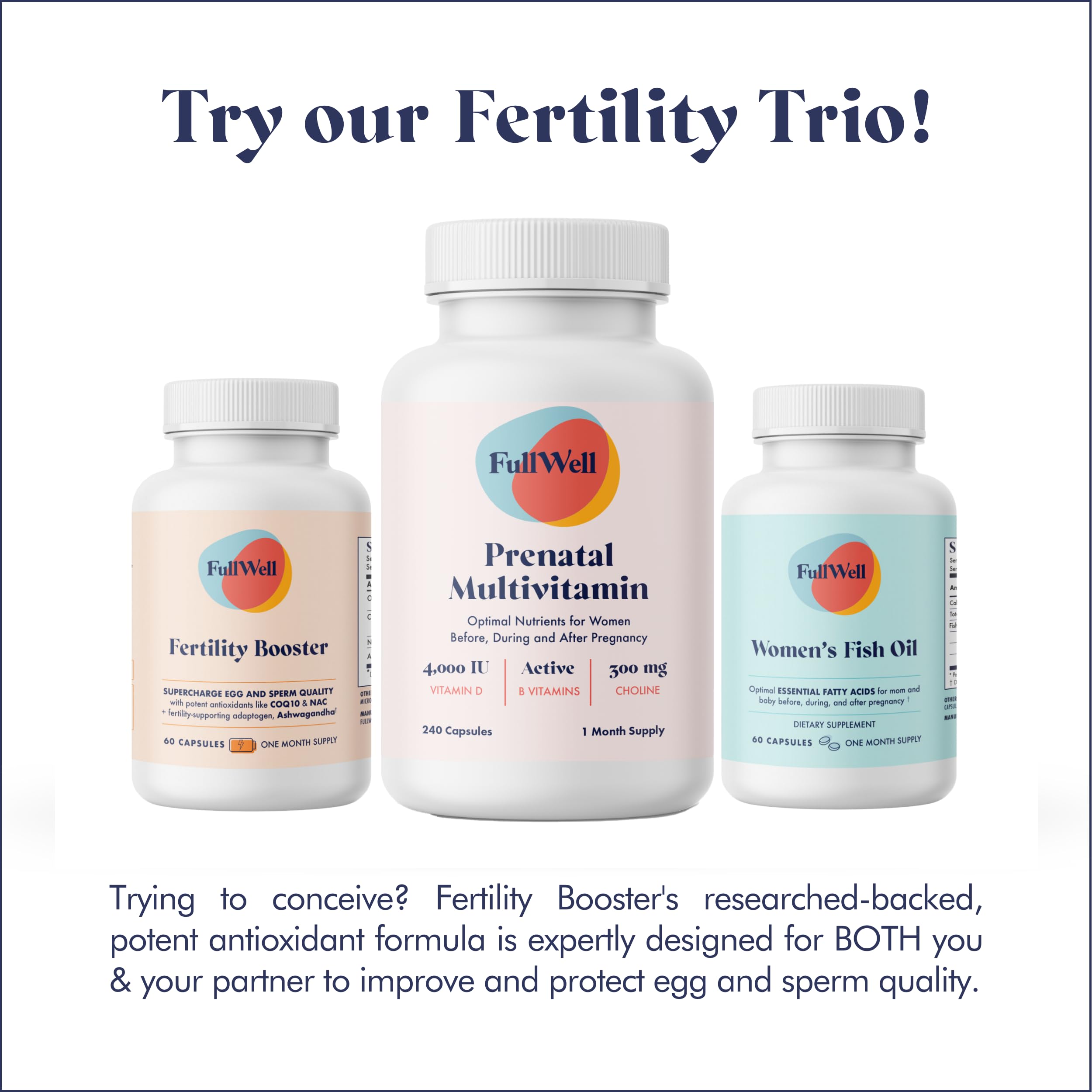 FullWell Fertility Booster displayed on white background