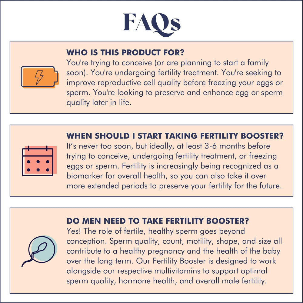 Dietitian-formulated fertility supplement