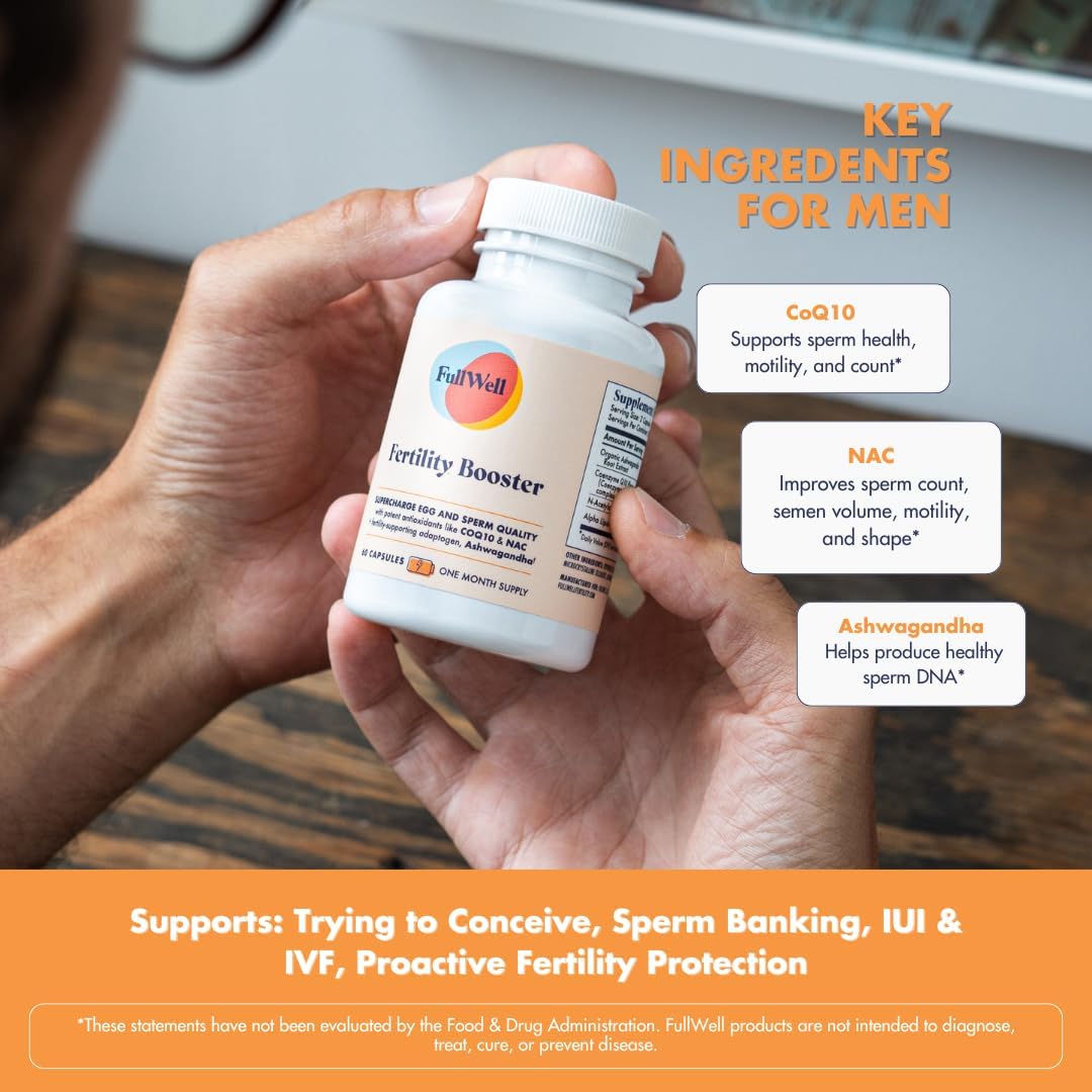 Ingredients include Ashwagandha, NAC, and CoQ10