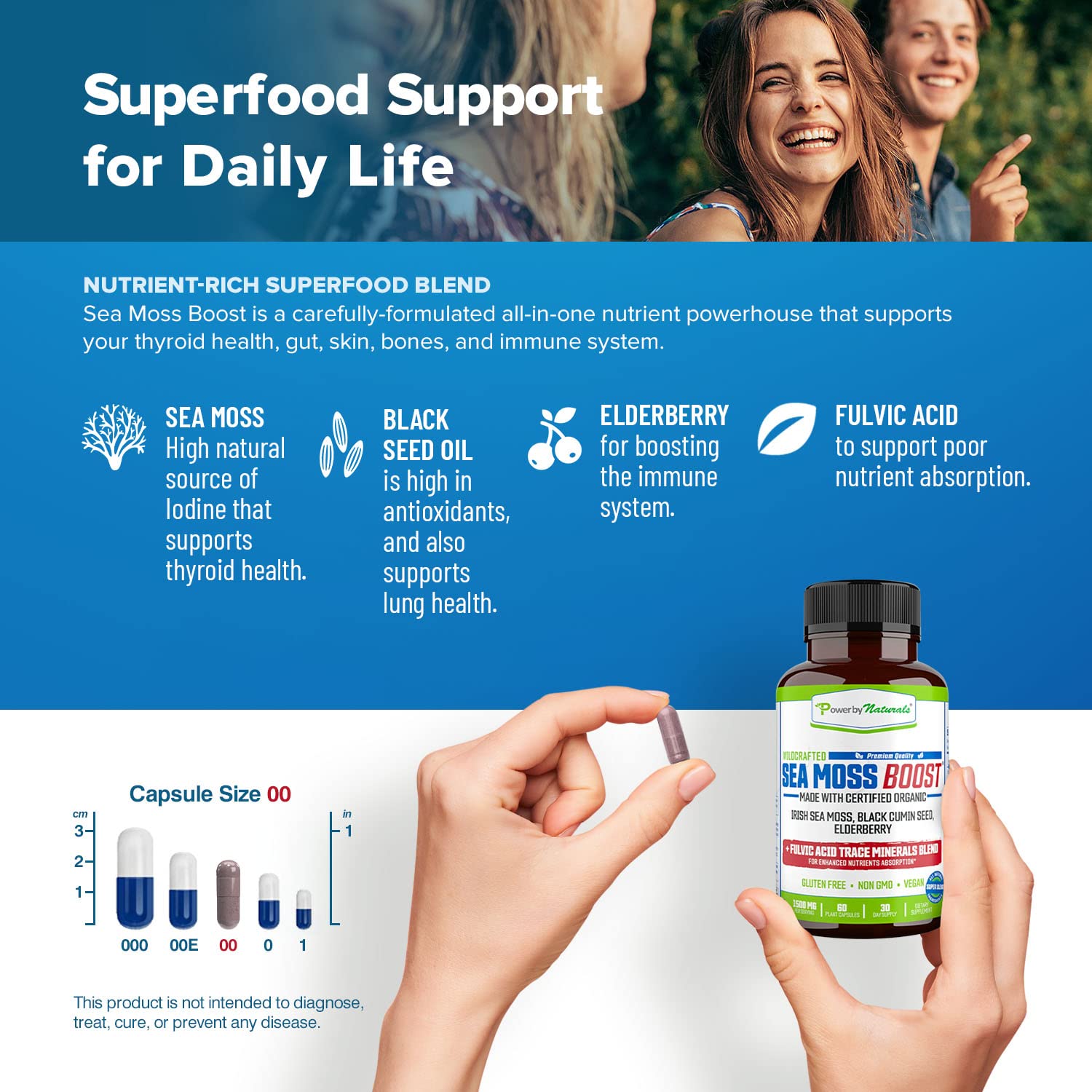 Fulvic acid trace minerals powder (MLG-50) illustration