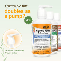 Front label highlighting 70+ trace minerals and electrolytes