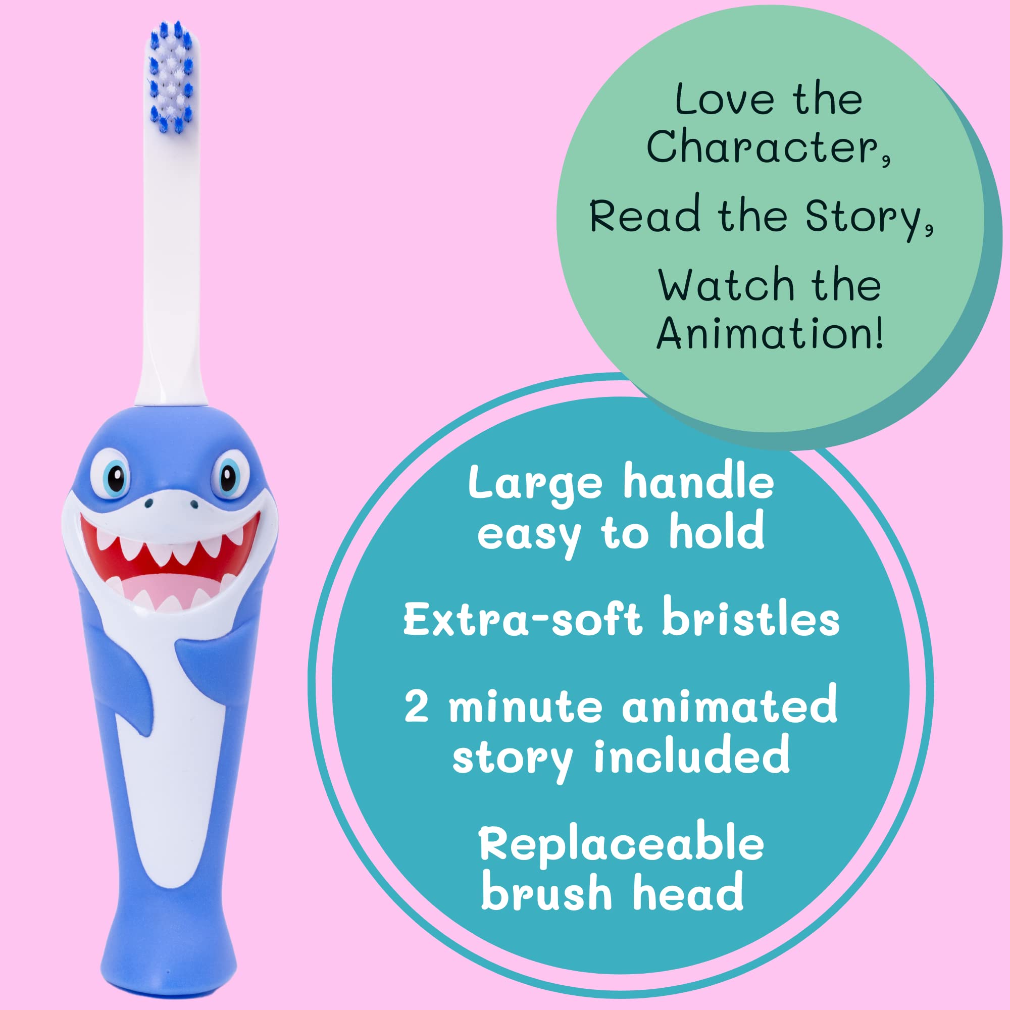 Fun brushing with character animation
