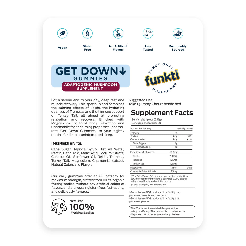 Close-up of gummy showing berry cherry flavor