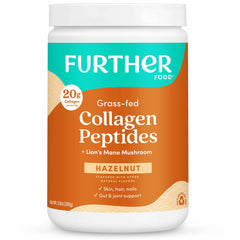 Hero image of Further Food Hazelnut Collagen with Lion's Mane