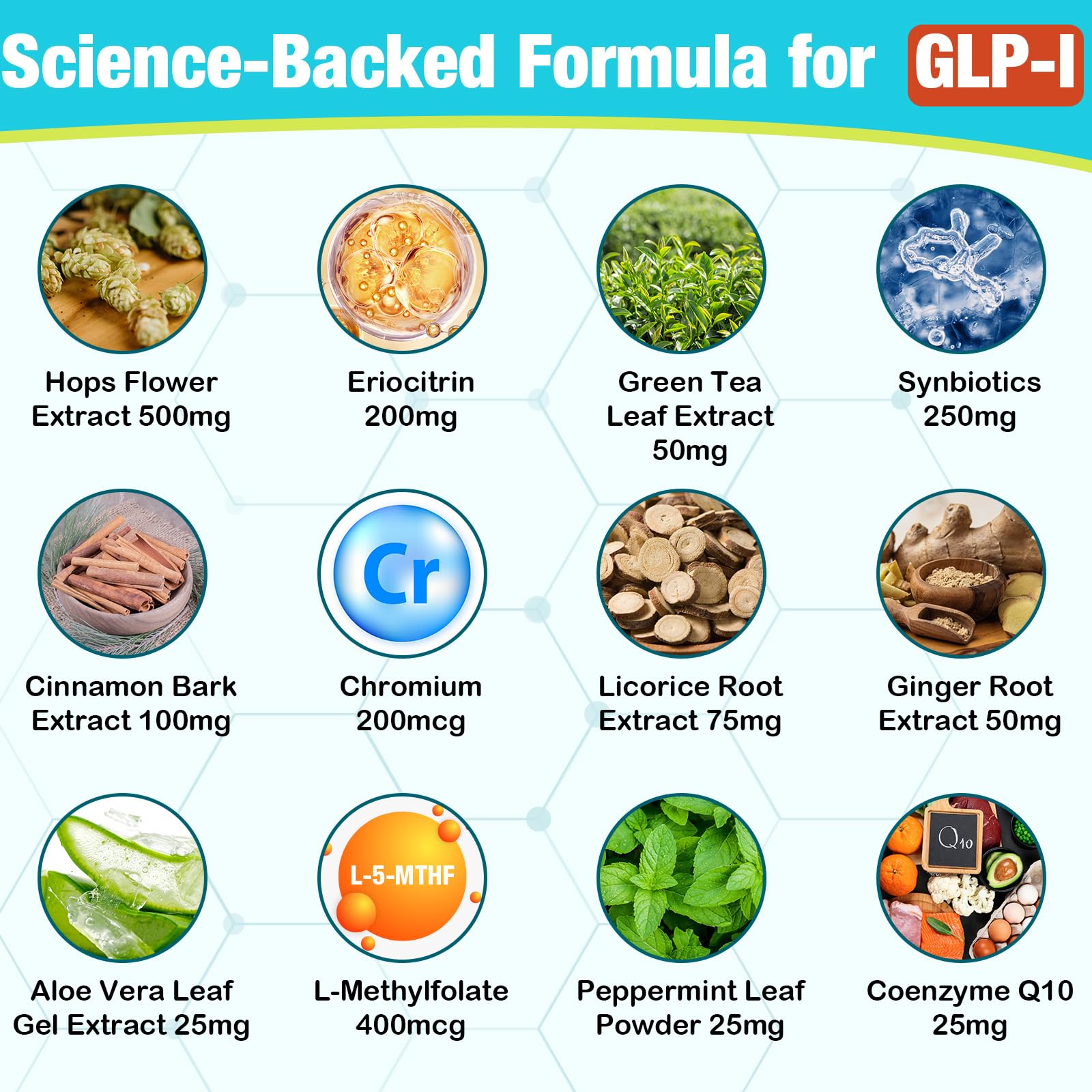 Furusias GLP-l synbiotic blend with prebiotics and probiotics