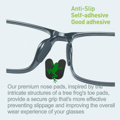 Nose pads with high-quality 3M adhesive