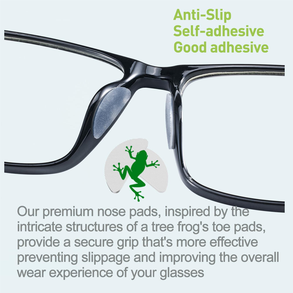 High-quality 3M adhesive on eyeglass nose pads