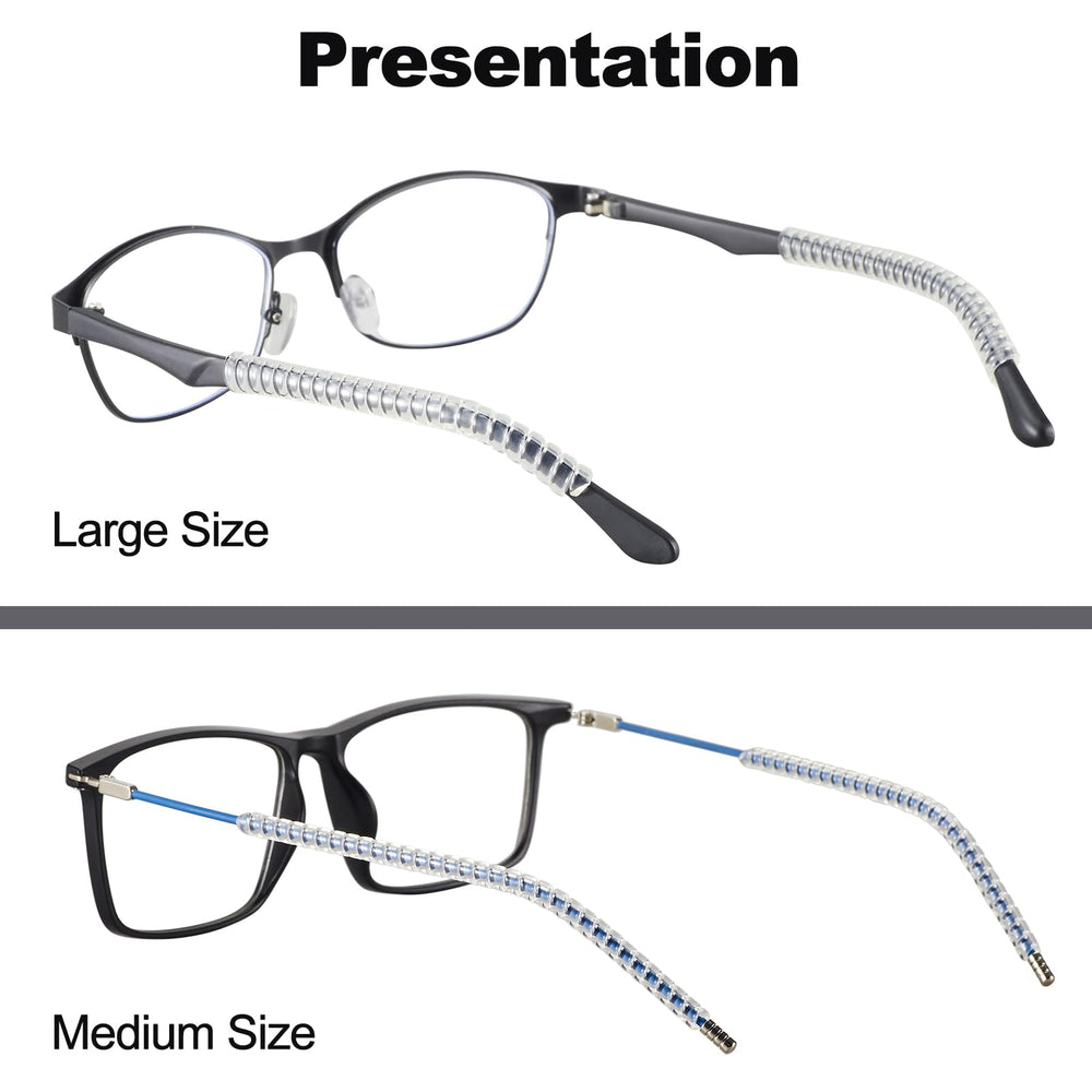 M size ear grip for glasses with 4mm arms