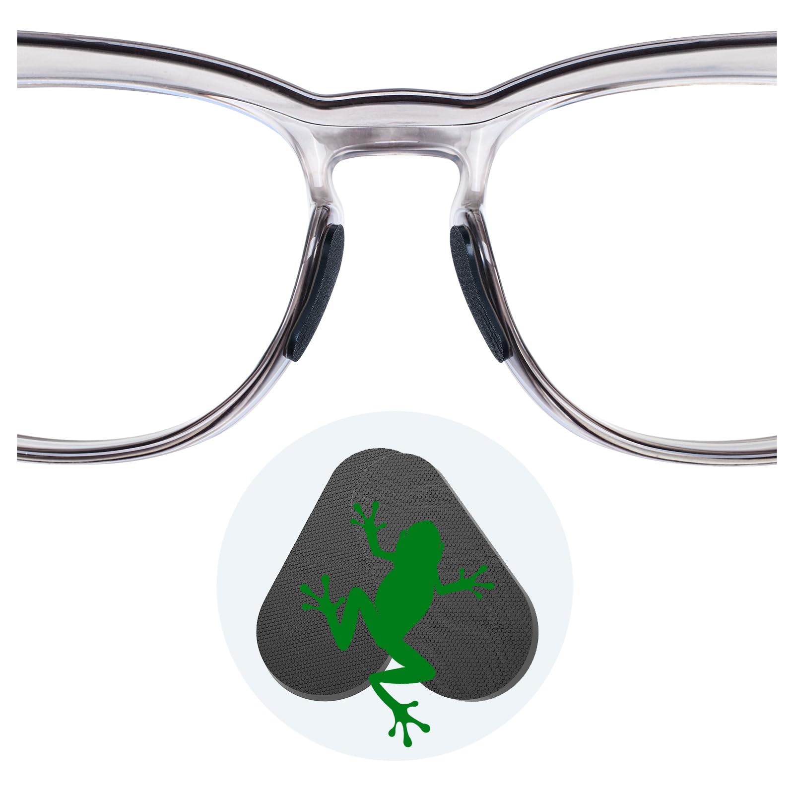 Fusanwin eyeglass nose pads 1mm thick close-up