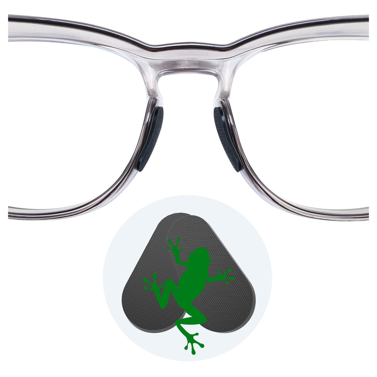 Fusanwin eyeglass nose pads 1mm thick close-up