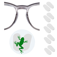 Close-up of Fusanwin nose pads with frog-grip microfibers