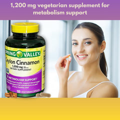 Gluten-free, dairy-free cinnamon supplement packaging