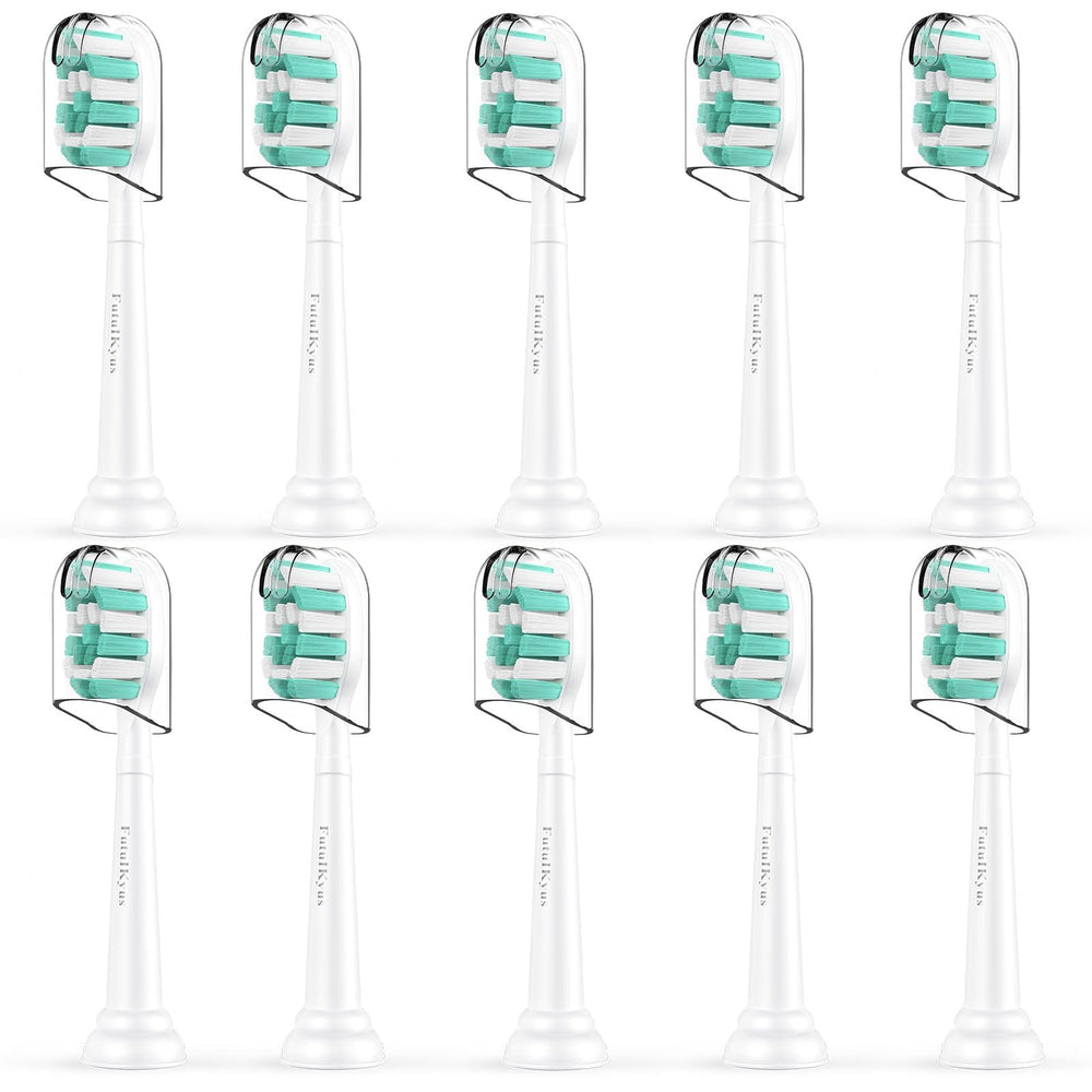 Futulkyus 10-pack replacement heads for Philips Sonicare packaging