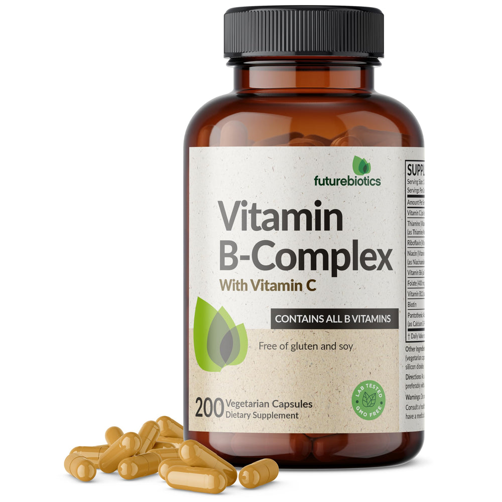 FutureBiotics Vitamin B Complex with Vitamin C capsules