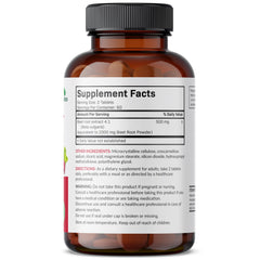 Close-up of beet root extract powder