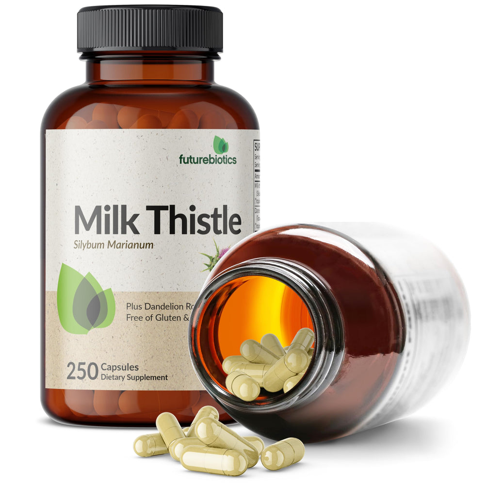 Dandelion Root and milk thistle supplement for detox and liver support