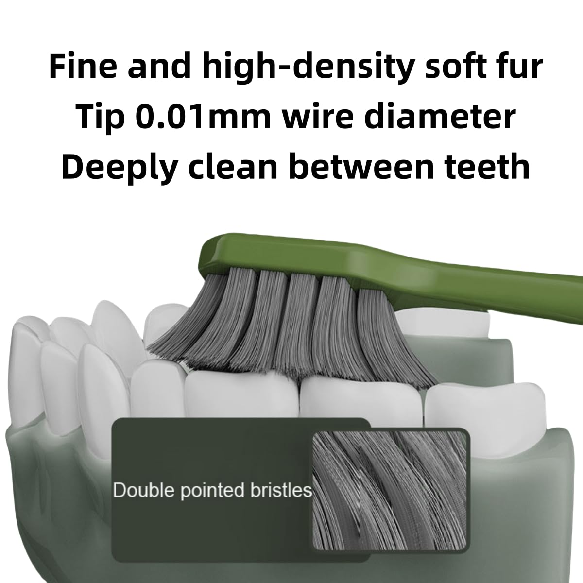 Ergonomic contoured toothbrush handle for comfortable grip