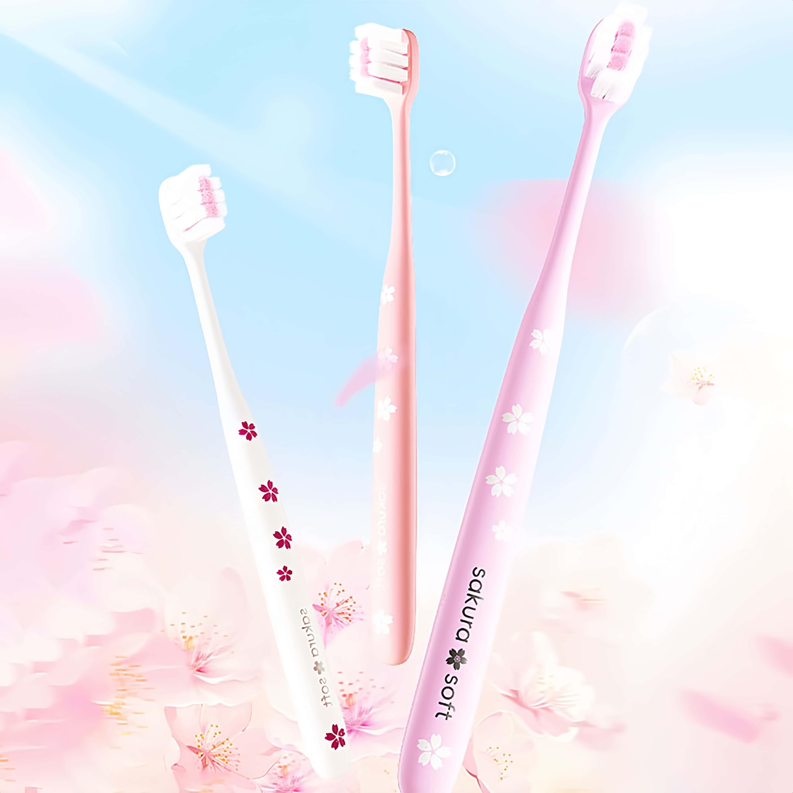Includes replacement toothbrush heads for convenience