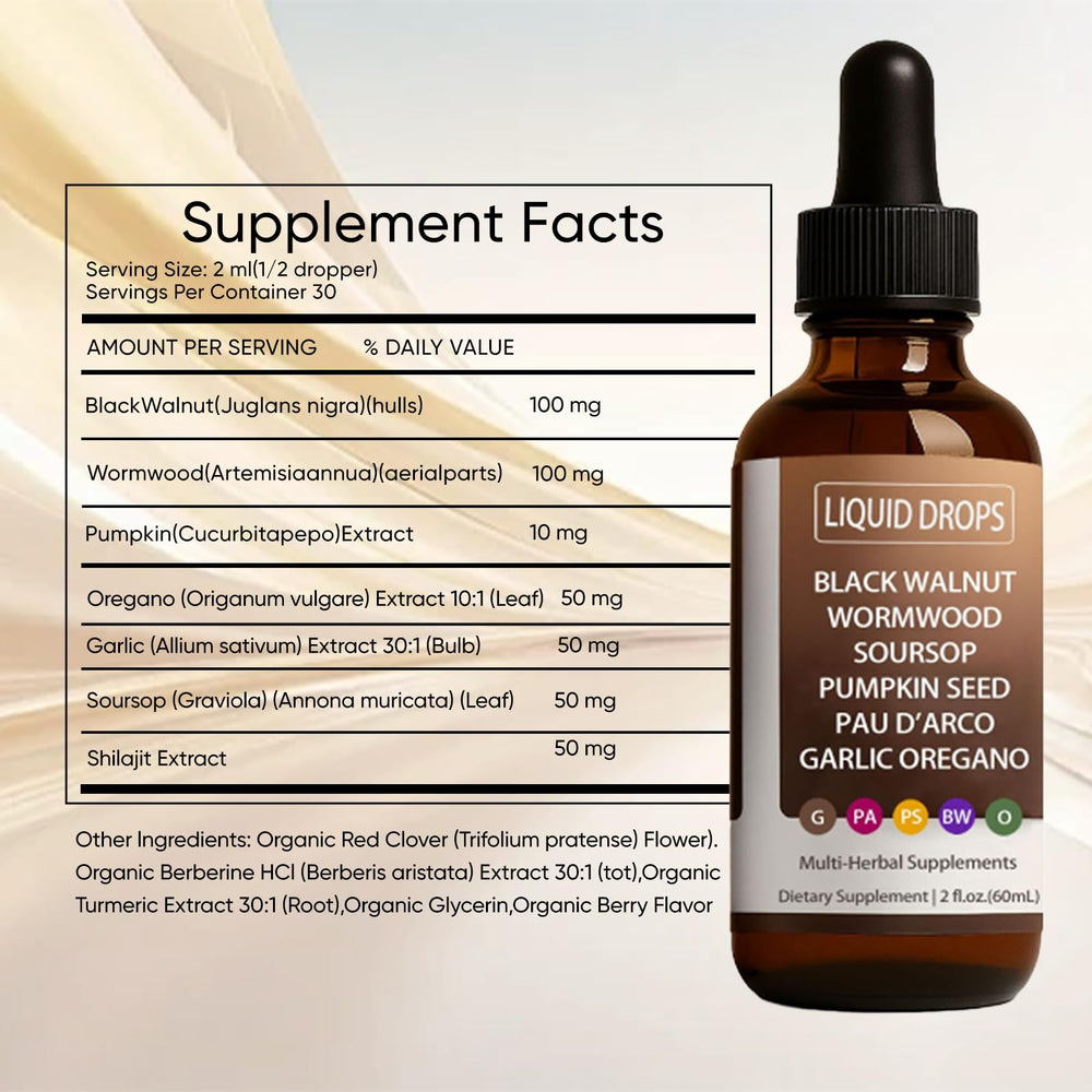 Pau d'arco and turmeric extracts in the formula