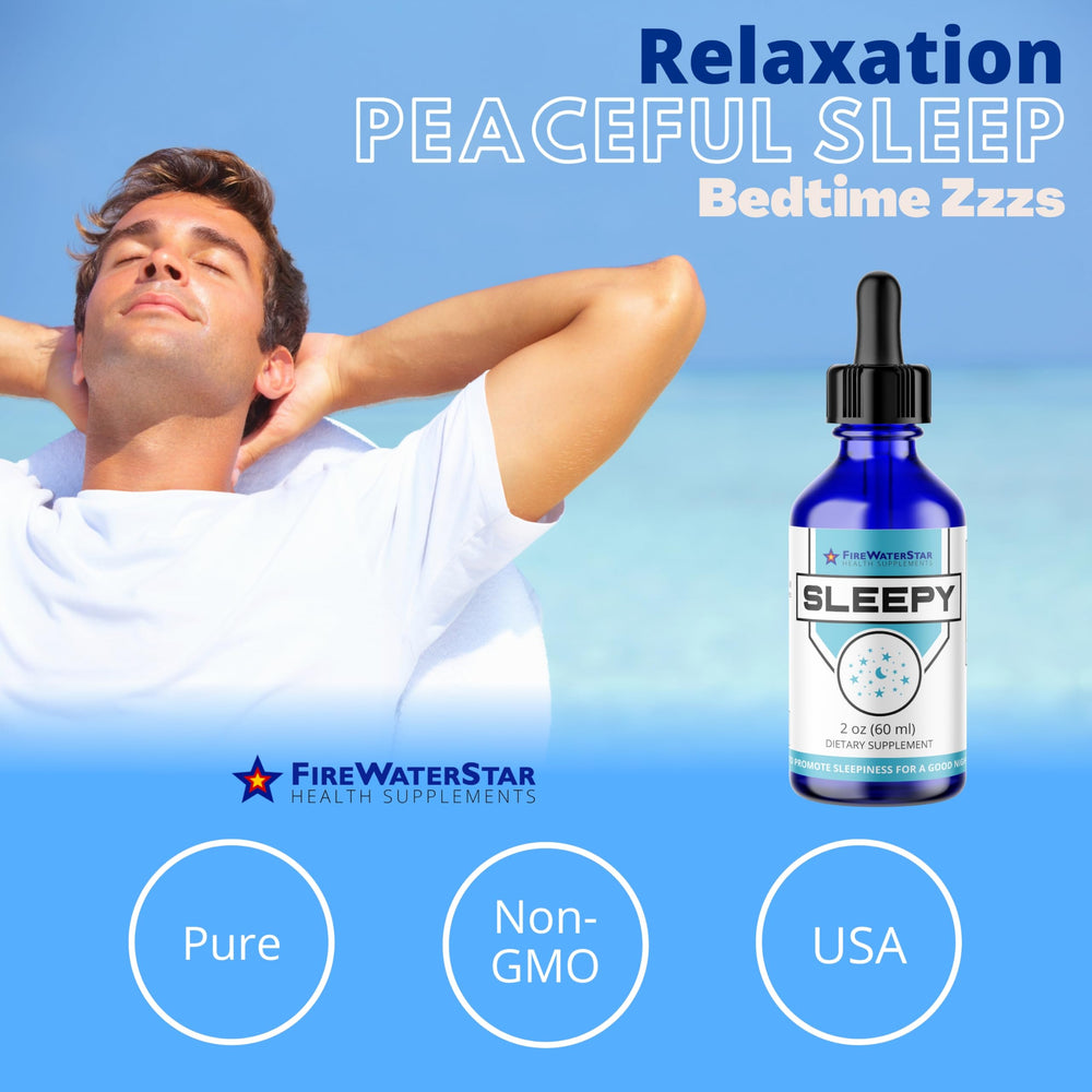 Sleepy formula ingredients including vanilla flavor and organic glycerin