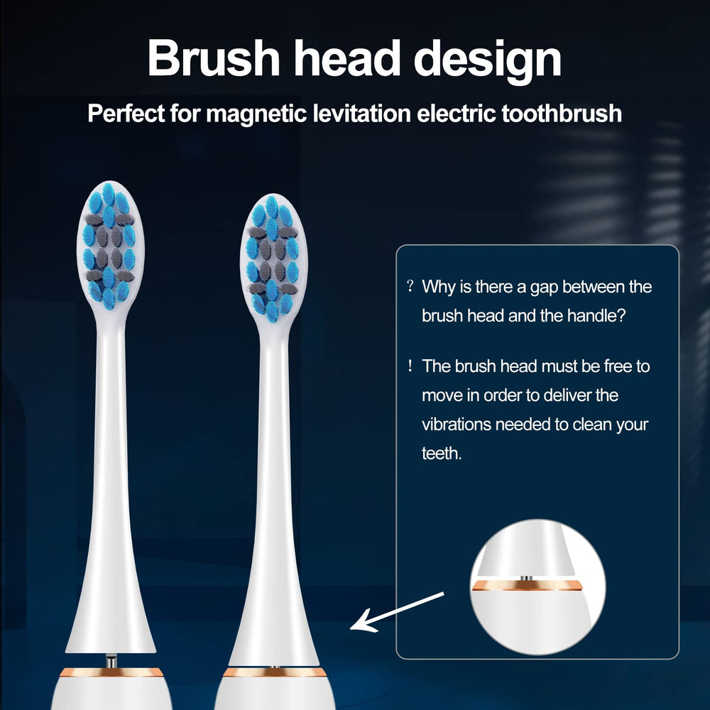 Four-pack packaging of FXQQZZ A2 replacement brush heads
