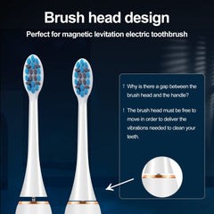 Four-pack packaging of FXQQZZ A2 replacement brush heads