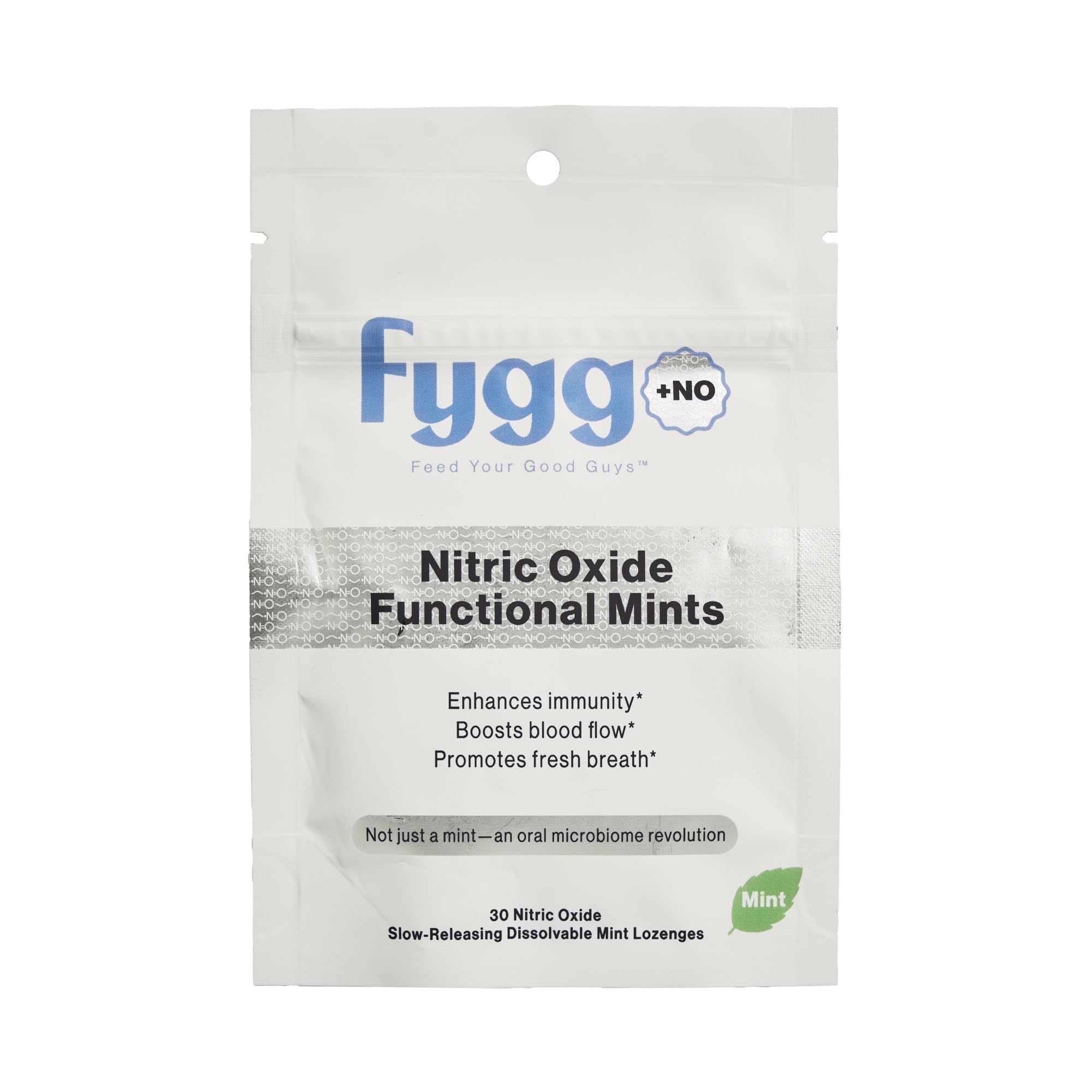 fygg NOX pack with mints ready for on-the-go fresh breath