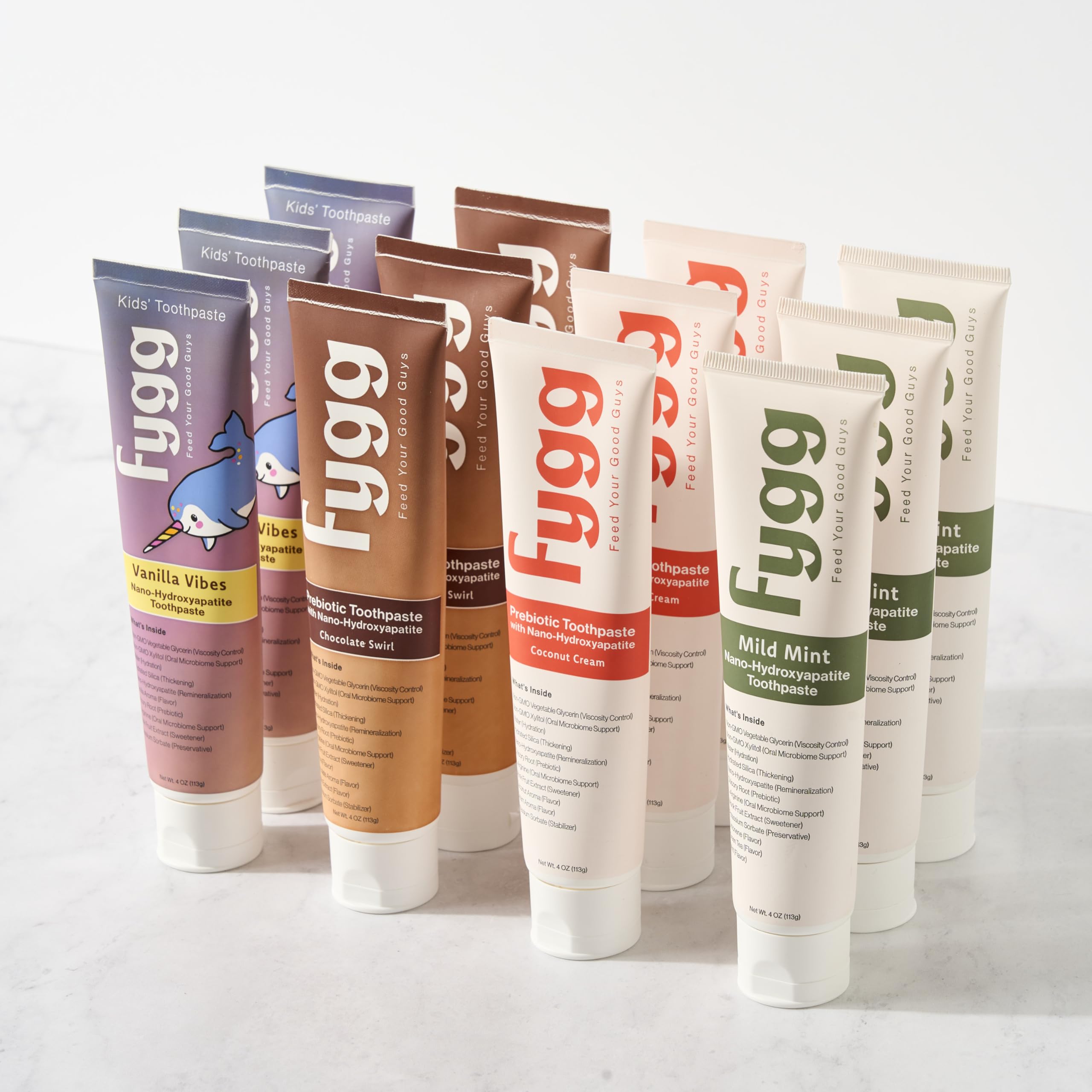 Fygg toothpaste designed for sensitive teeth