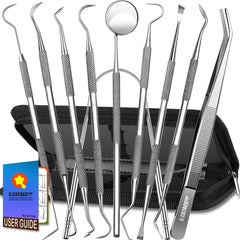 G.CATACC 10-pack dental tools set with case