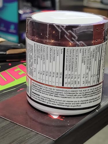 G Fuel Guilty Gear Hell Acai Berry flavor poured into glass for taste preview