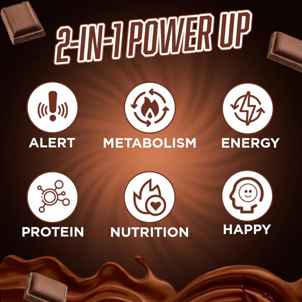 G Fuel protein-energy powder chocolate mixing glass ready shake