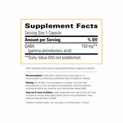 GABA brain health supplement pack shot