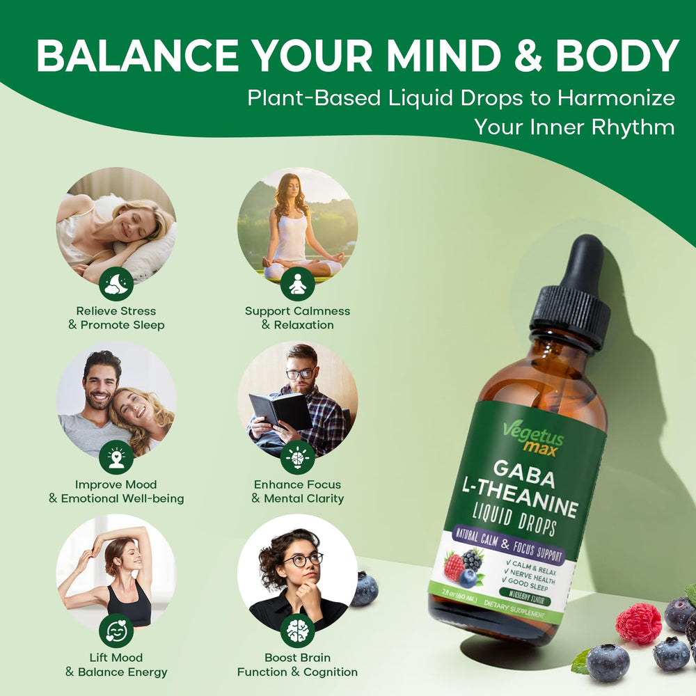 Texture shot of mixed berry GABA drops bottle