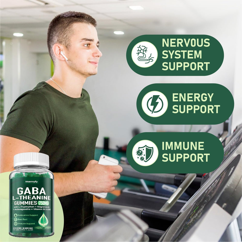 Highlight of ingredients: GABA L-Theanine L-Tryptophan Ashwagandha