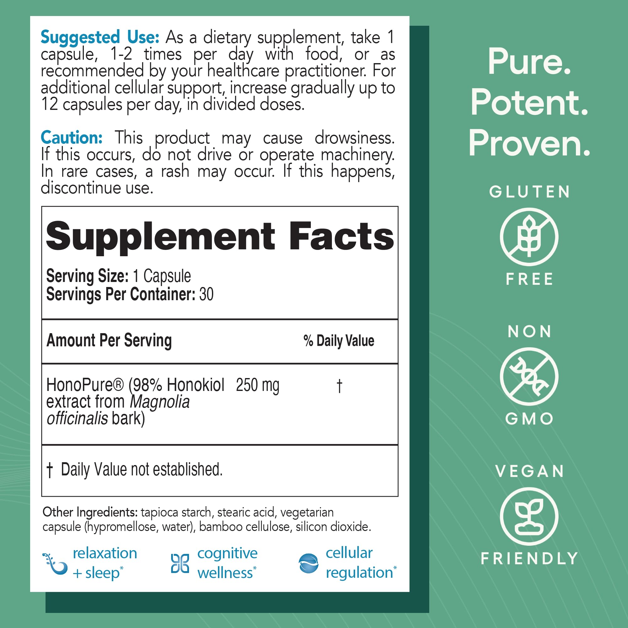 GABA support concept illustrating brain relaxation and stress relief