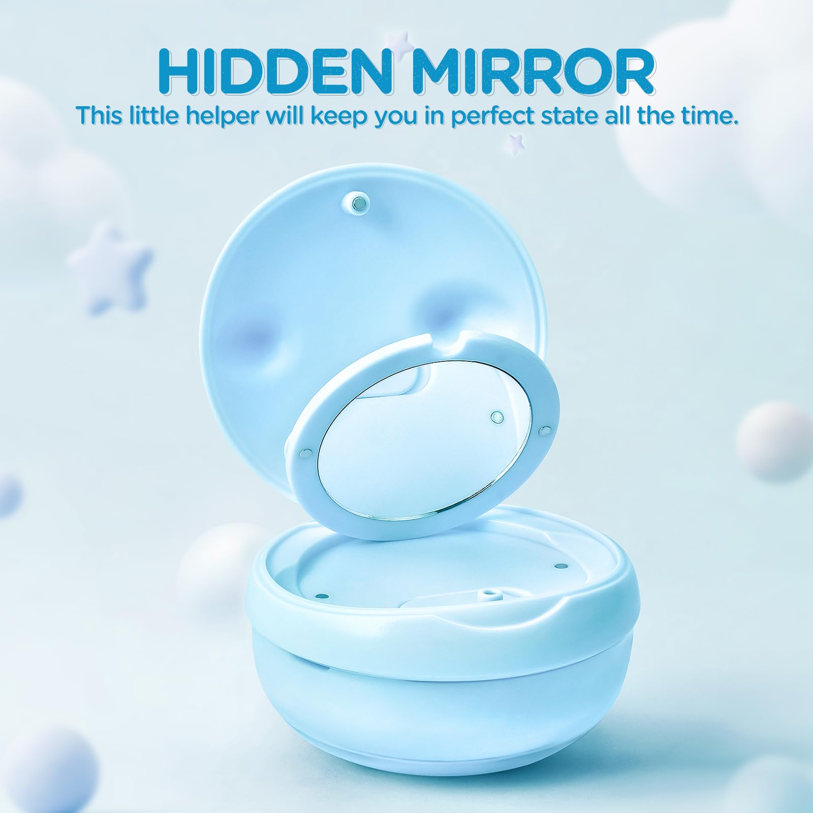 Silicone sealing ring close-up on Gaboolo Blue Cat case
